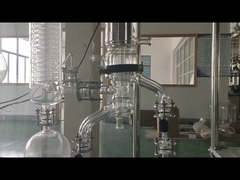 Réacteurs en verre de laboratoire pratiques à simple paroi pour matériaux solides