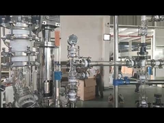 Réacteur en verre chimique en acier inoxydable 304, cristalliseur à enveloppe, distillateur de laboratoire