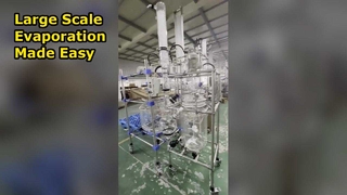 Grand évaporateur rotatif pour les laboratoires pharmaceutiques